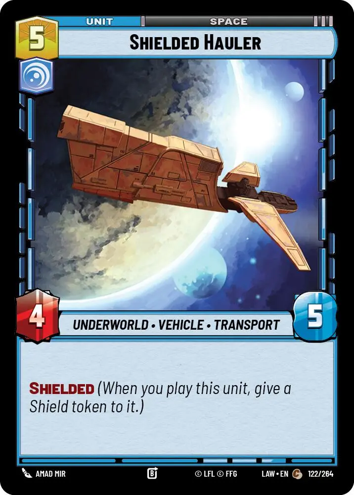 Shielded Hauler (122/264) (122/264) [A Lawless Time] 1