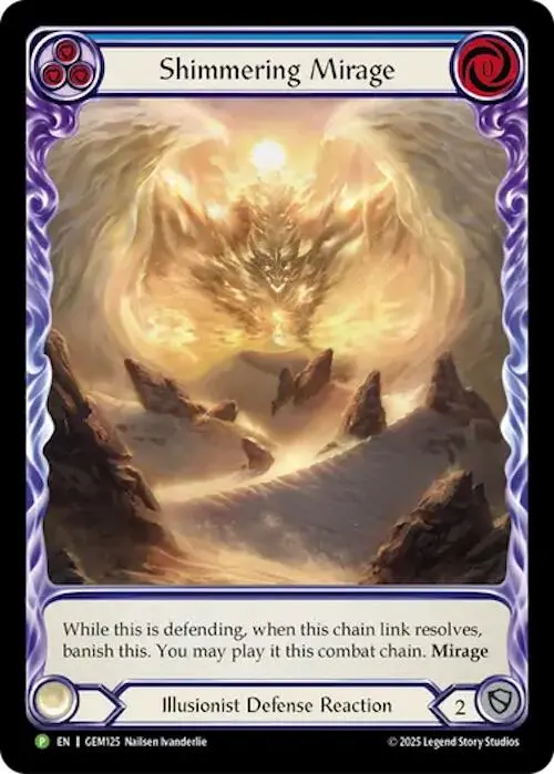 Shimmering Mirage [Gem125] (Gem Pack 4)  Rainbow Foil 1