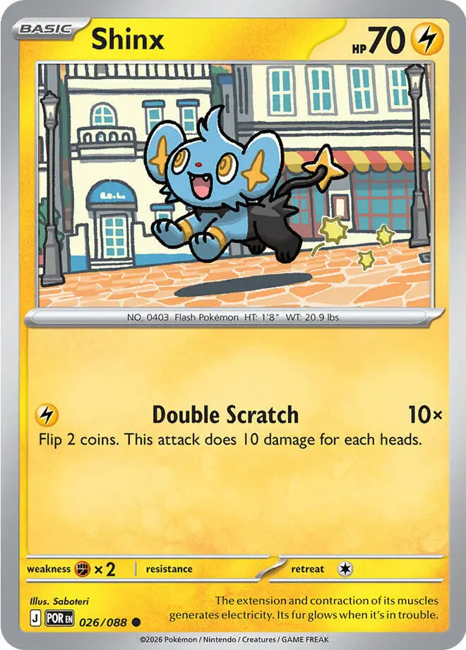 Shinx (026/088) [Mega Evolution: Perfect Order] 1