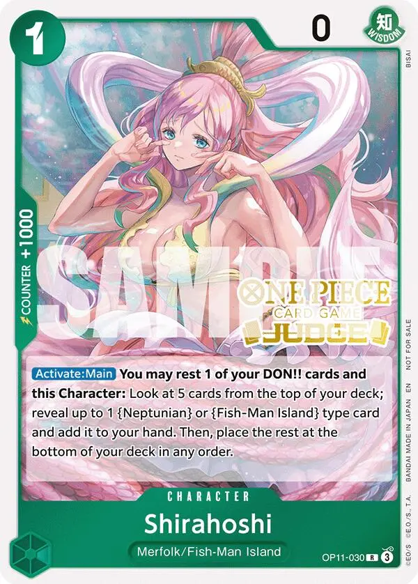 Shirahoshi (Judge Pack Vol. 7) [One Piece Promotion Cards] 1