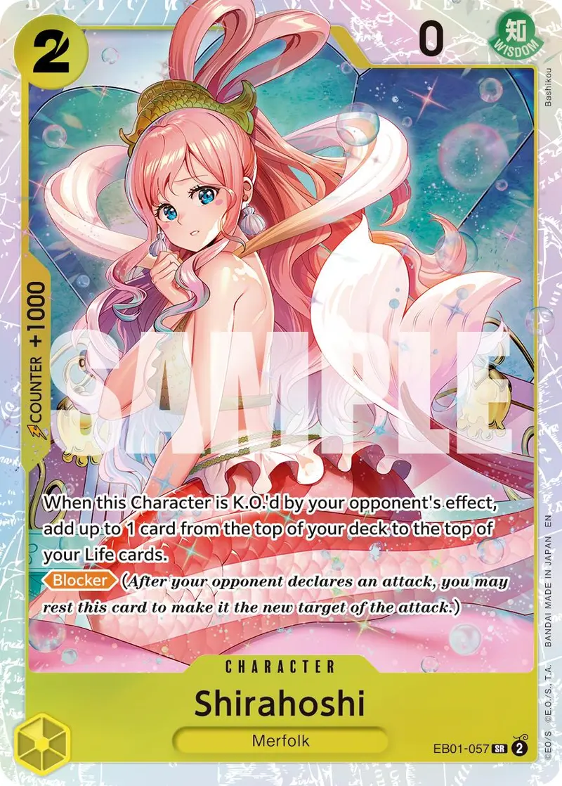 Shirahoshi (Reprint) [Premium Booster -The Best- Vol. 2] 1