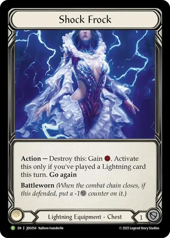 Shock Frock [Jdg054] (Promo)  Cold Foil 1