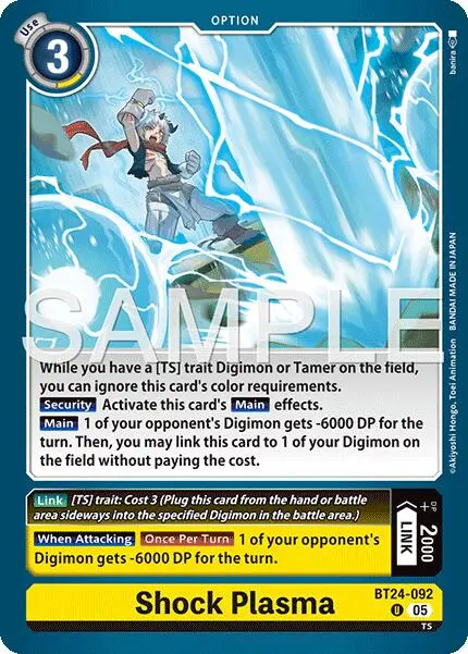 Shock Plasma [Bt24-092] [Time Stranger] 1