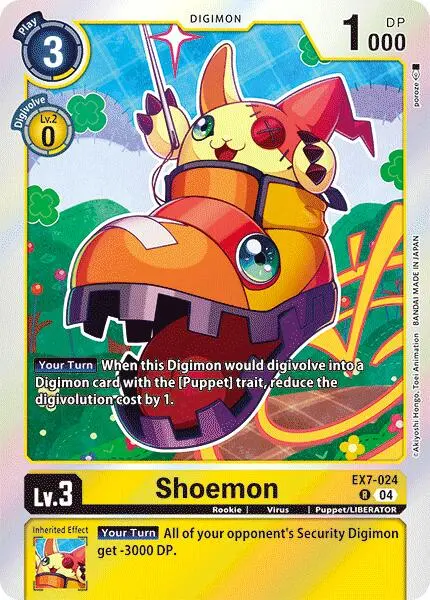 Shoemon [Ex7-024] [Digimon Liberator] 1