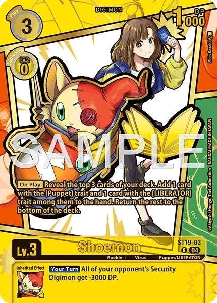 Shoemon [St19-03] (Rare Pull) [Dawn Of Liberator] 1