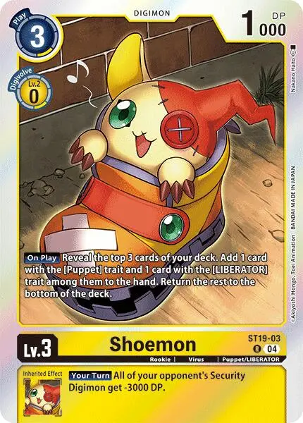 Shoemon [St19-03] [Starter Deck: Fable Waltz] 1
