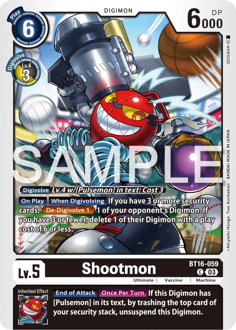 Shootmon [Bt16-059] [Beginning Observer] 1