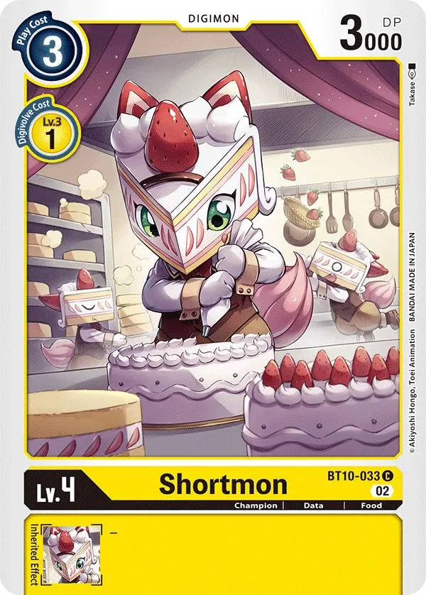 Shortmon [Bt10-033] [Xros Encounter] 1