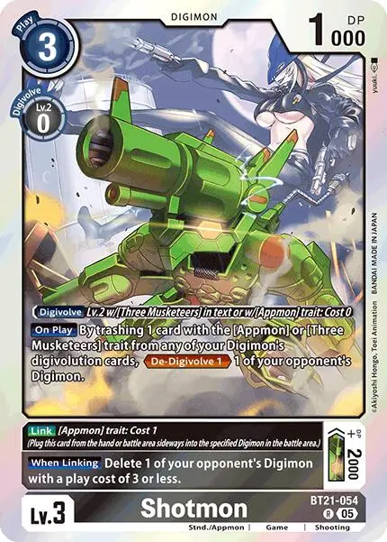 Shotmon [Bt21-054] [World Convergence] 1