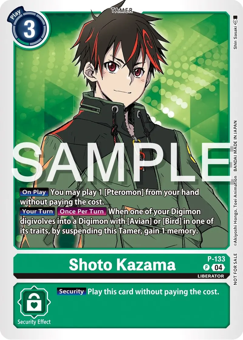 Shoto Kazama [P-133] [Promotional Cards] 1