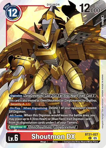 Shoutmon Dx [Bt21-027] [World Convergence] 1