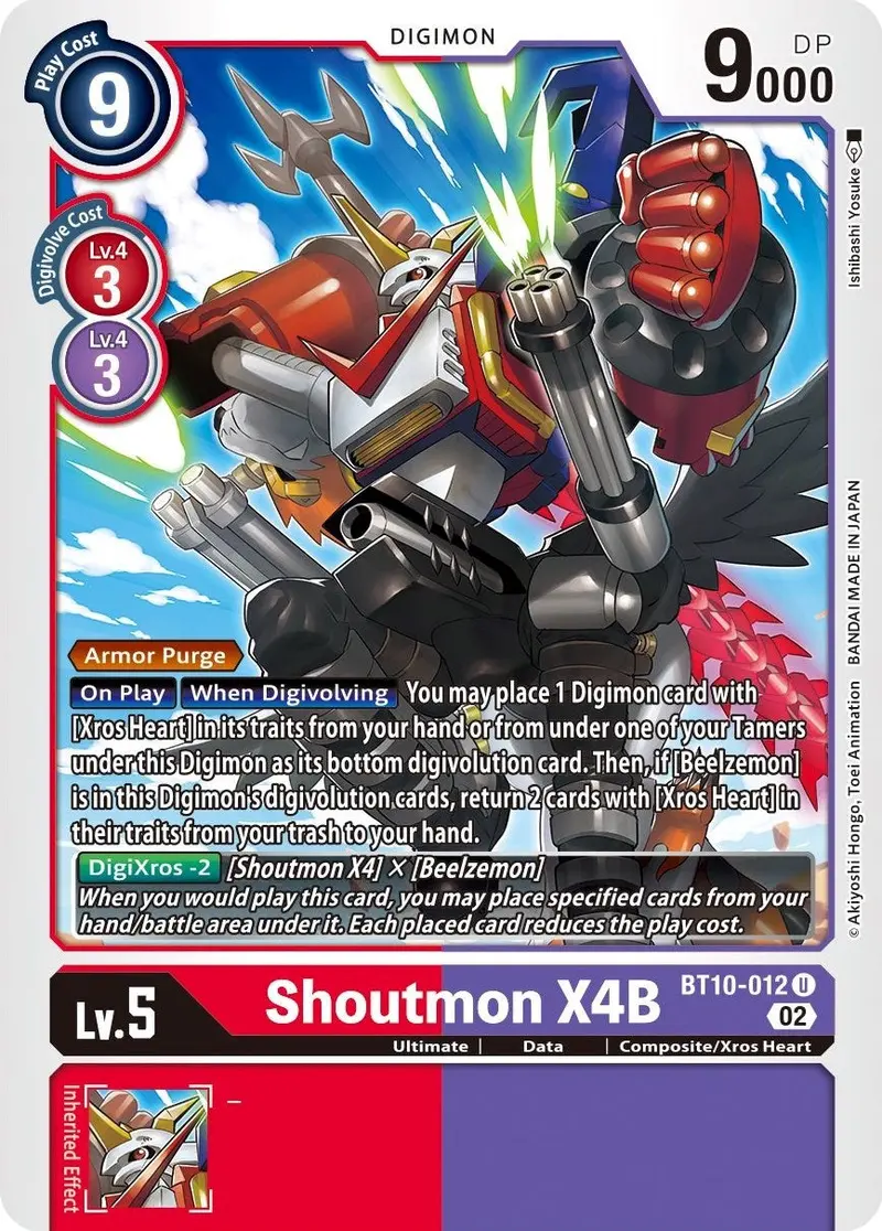 Shoutmon X4b [Bt10-012] [Xros Encounter] 1