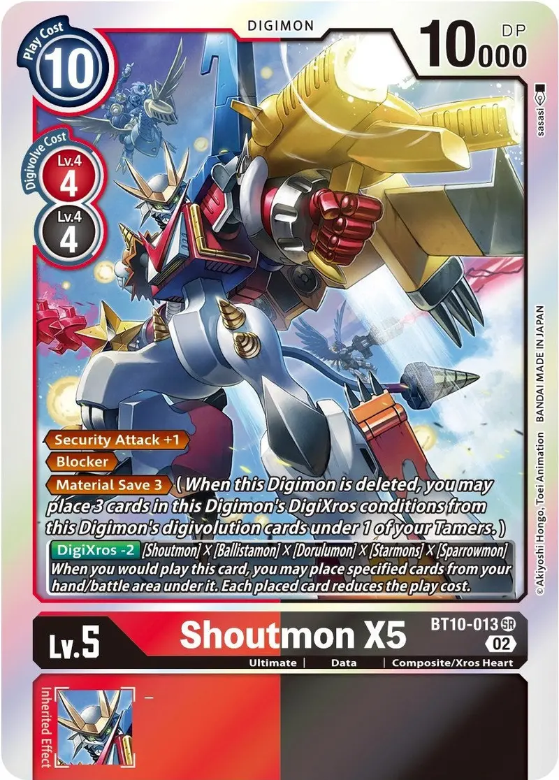 Shoutmon X5 [Bt10-013] [Xros Encounter] 1
