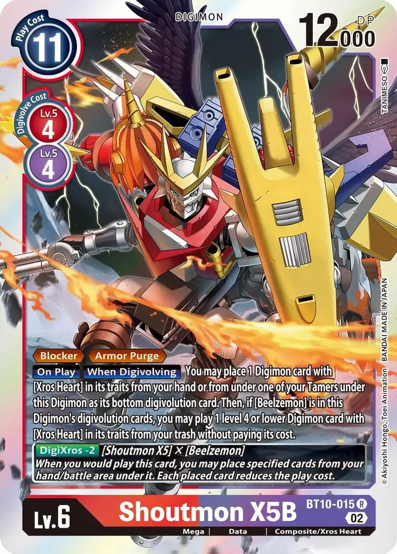 Shoutmon X5b [Bt10-015] [Xros Encounter] 1