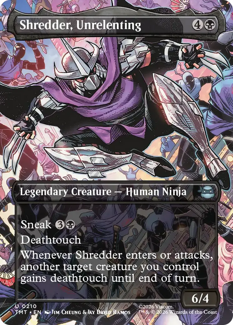 Shredder, Unrelenting (Borderless) [Teenage Mutant Ninja Turtles] 1