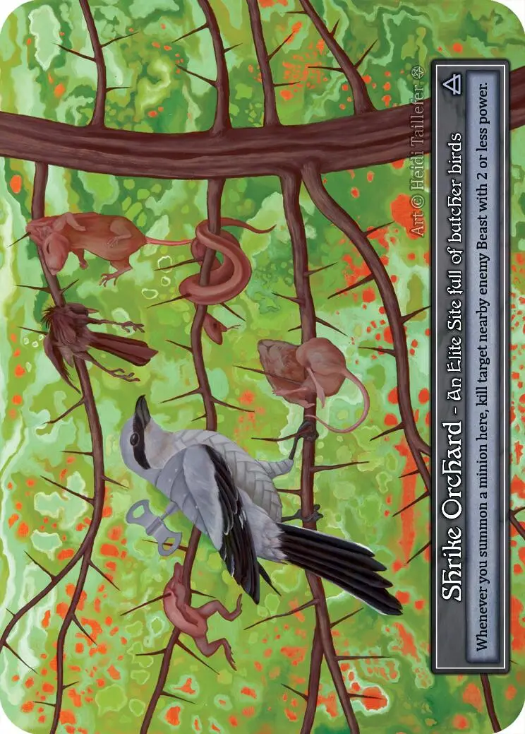 Shrike Orchard (Foil) [Gothic] 1