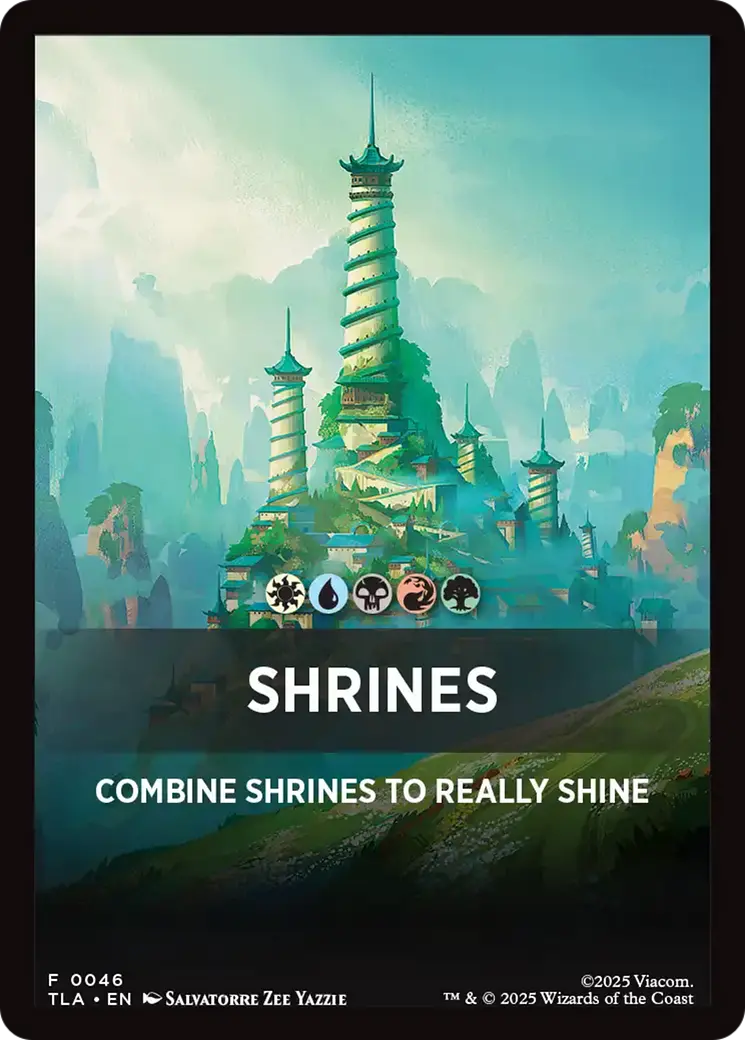 Shrines Theme Card [Avatar: The Last Airbender Tokens] 1
