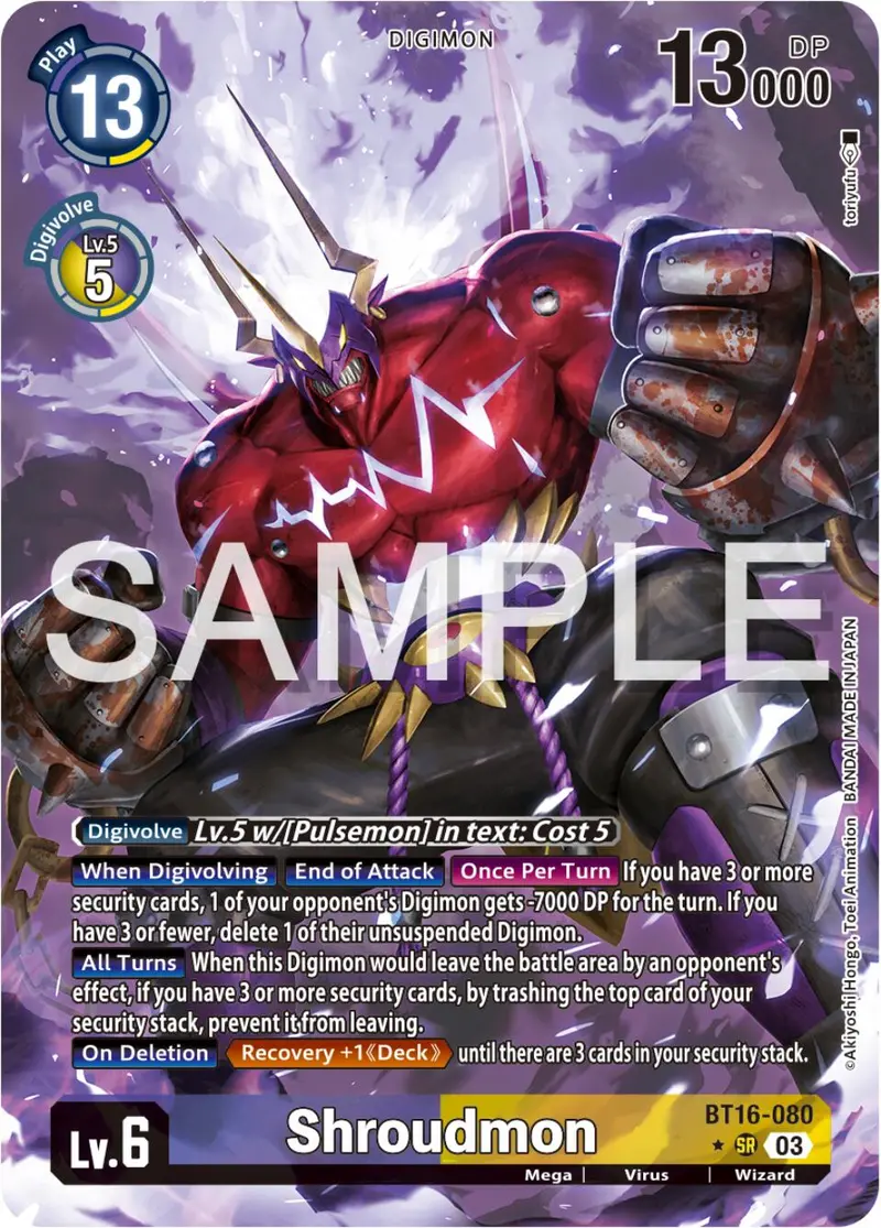 Shroudmon [Bt16-080] (Alternate Art) [Beginning Observer] 1