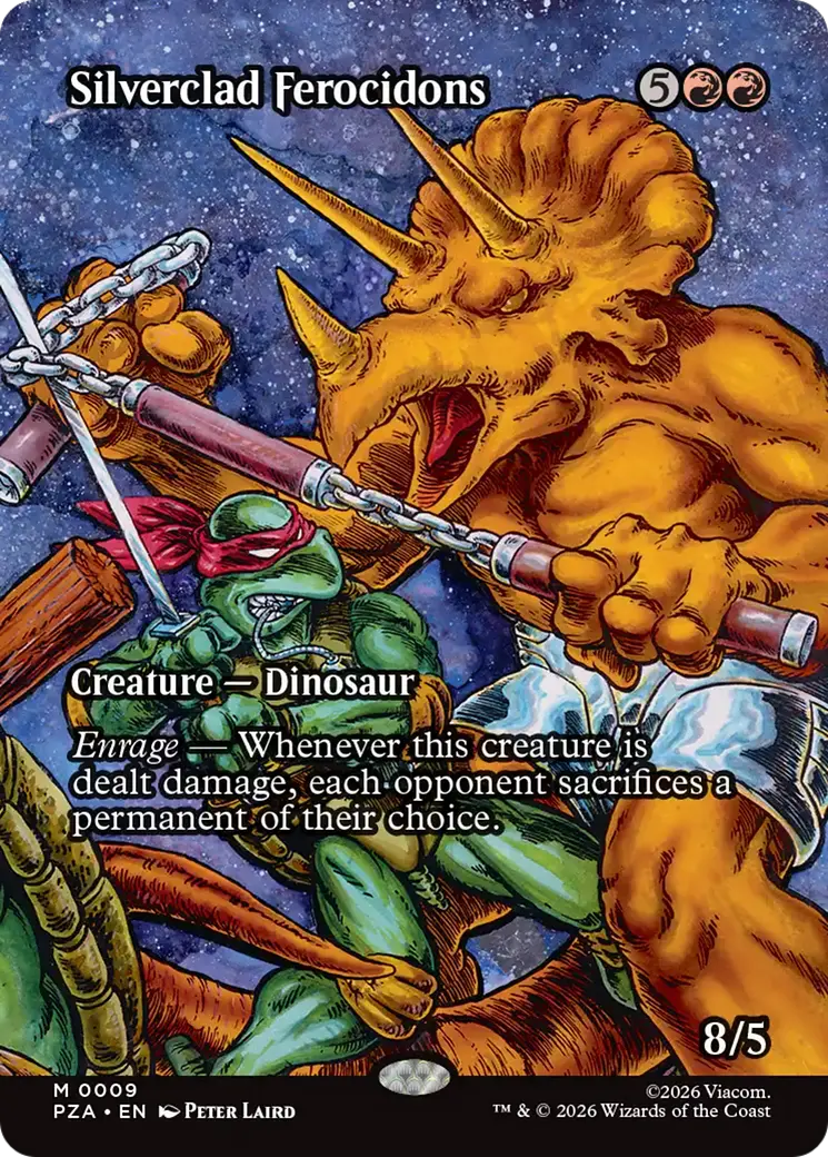 Silverclad Ferocidons (Borderless) [Teenage Mutant Ninja Turtles Eternal-Legal] 1