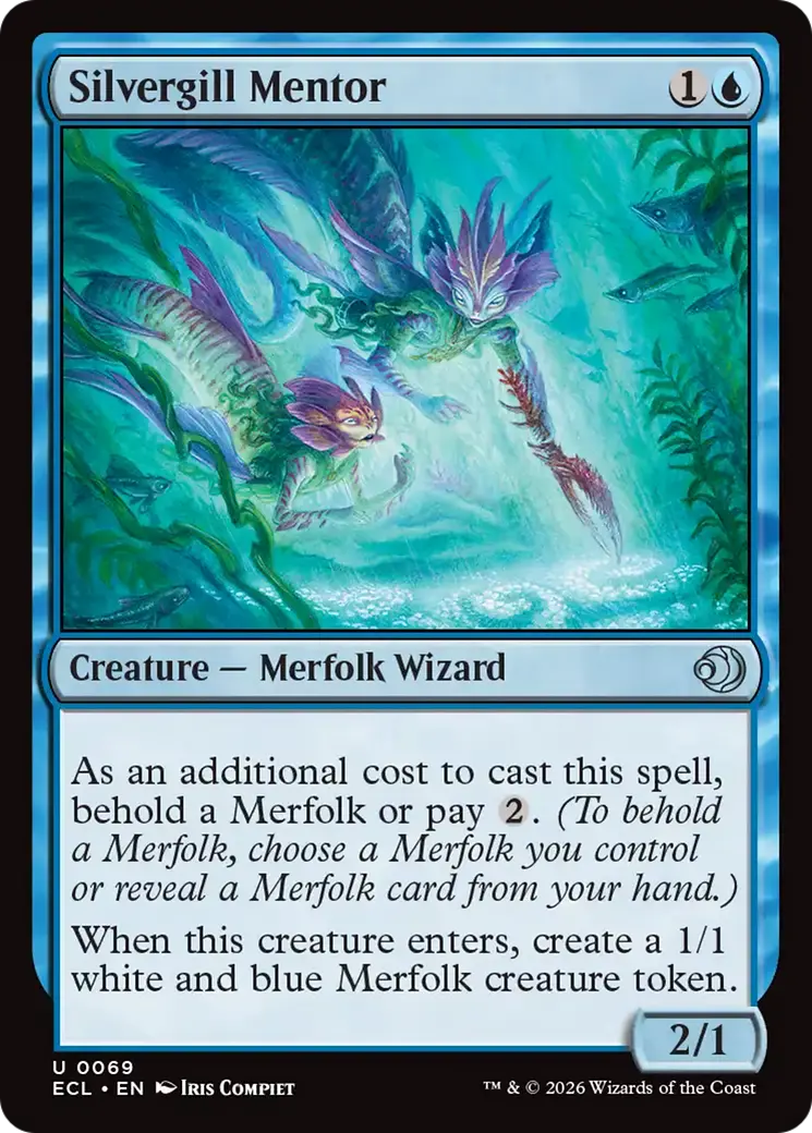 Silvergill Mentor [Lorwyn Eclipsed] 1