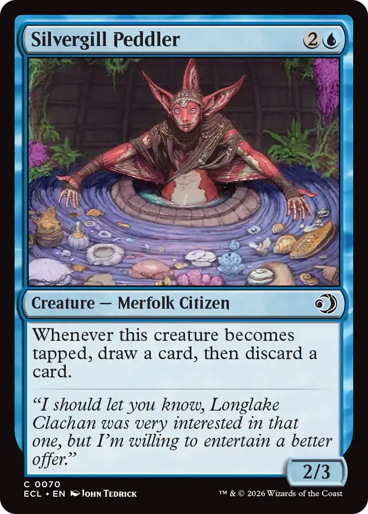 Silvergill Peddler [Lorwyn Eclipsed] 1