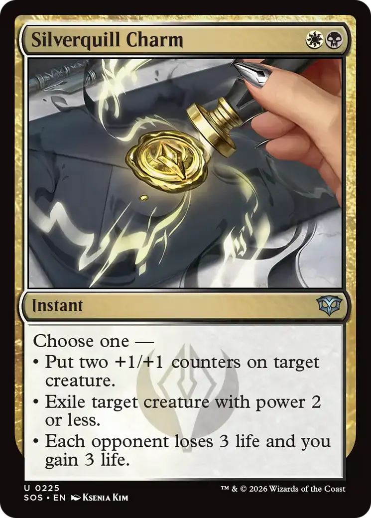 Silverquill Charm [Secrets Of Strixhaven] 1
