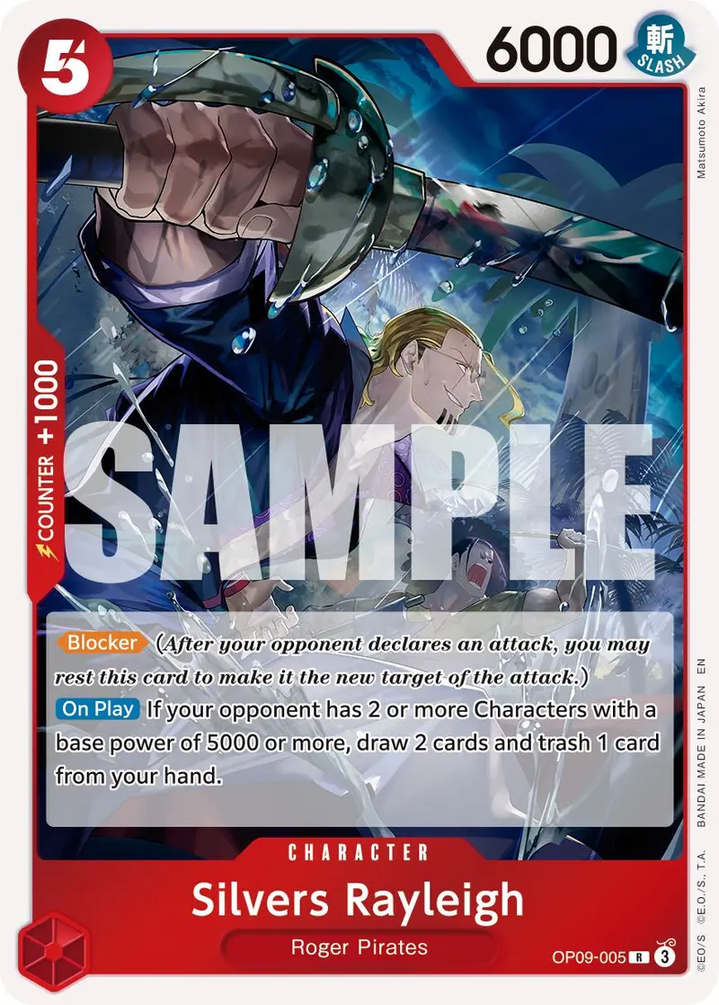 Silvers Rayleigh (Op09-005) (Reprint) [Premium Booster -The Best- Vol. 2] 1