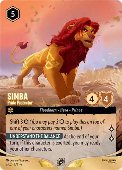 Simba - Pride Protector (8) [Promo Cards] 1