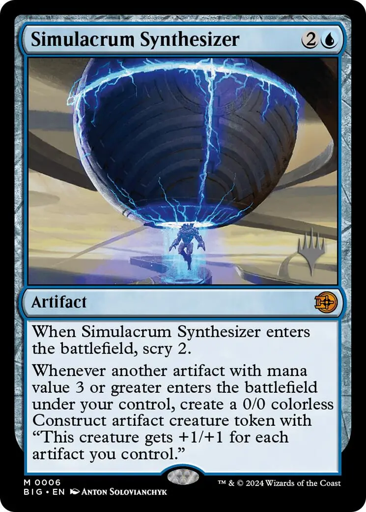 Simulacrum Synthesizer (Promo Pack) [Edge Of Eternities Promo Pack] 1