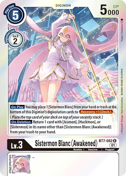 Sistermon Blanc (Awakened) [Bt7-082] [Next Adventure] 1