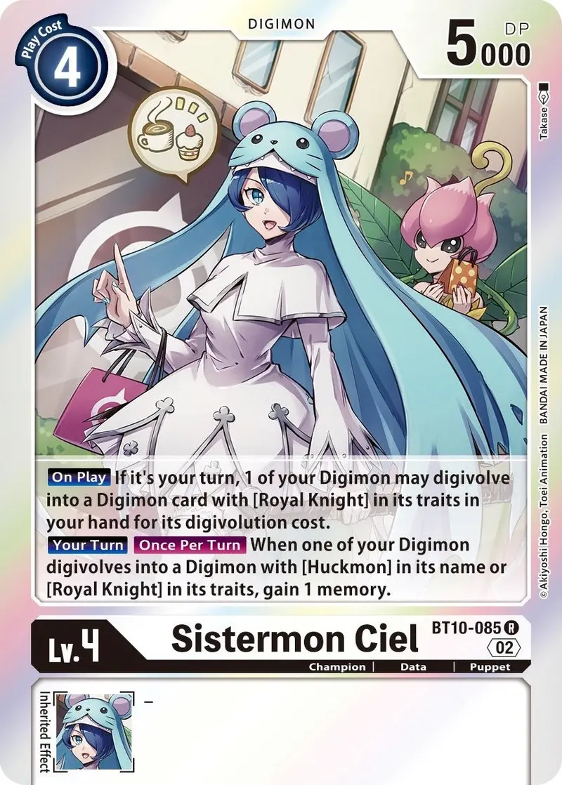 Sistermon Ciel [Bt10-085] [Xros Encounter] 1