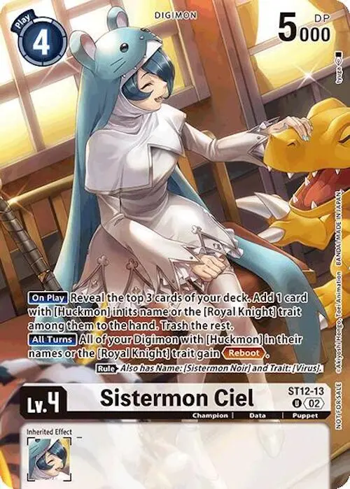 Sistermon Ciel [St12-13] (Event Pack 7) [Starter Deck: Jesmon] 1