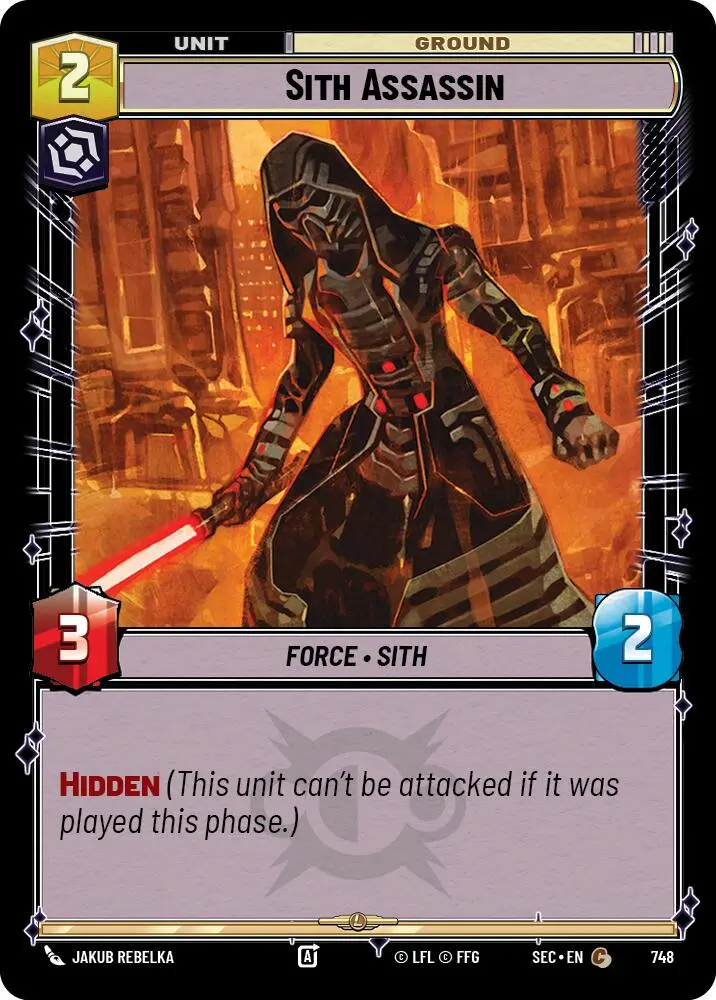 Sith Assassin (748) (Foil) (748) [Secrets Of Power] 1