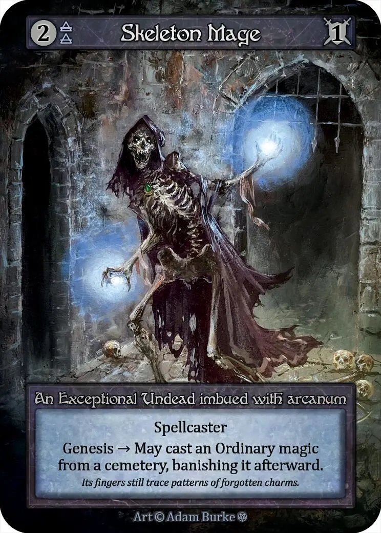 Skeleton Mage [Gothic] 1