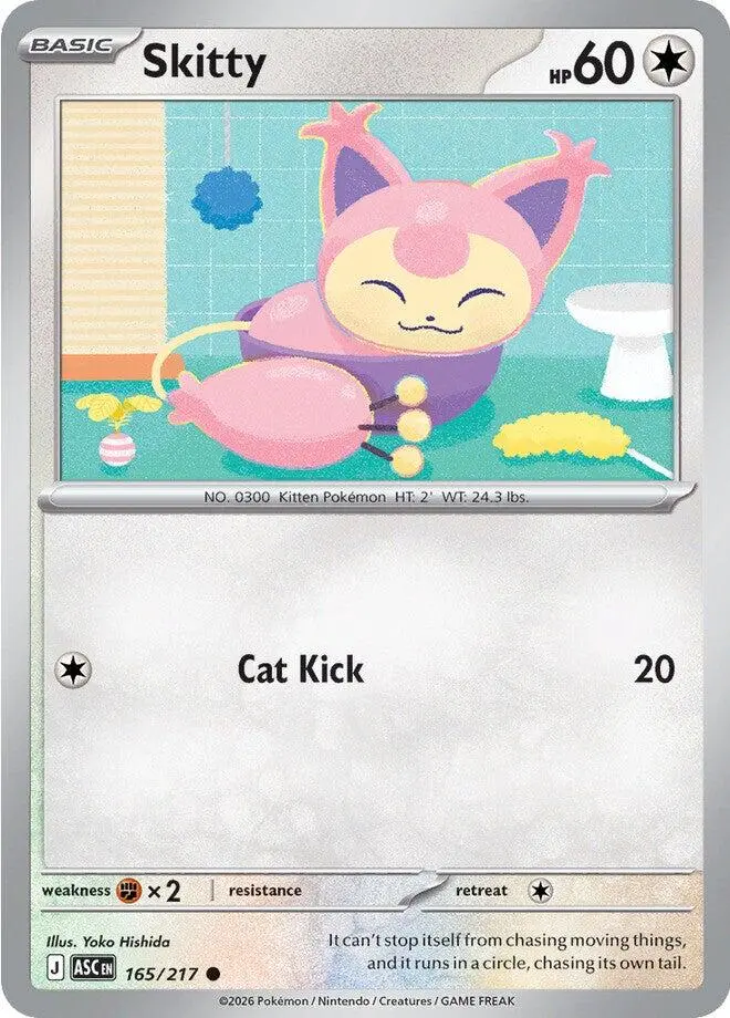 Skitty (165/217) [Mega Evolution: Ascended Heroes] 1