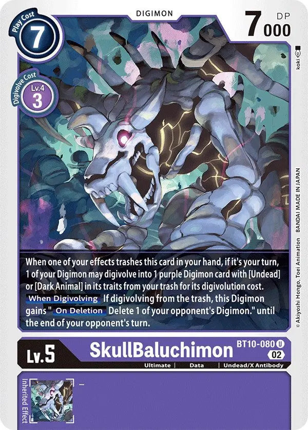 Skullbaluchimon [Bt10-080] [Xros Encounter] 1