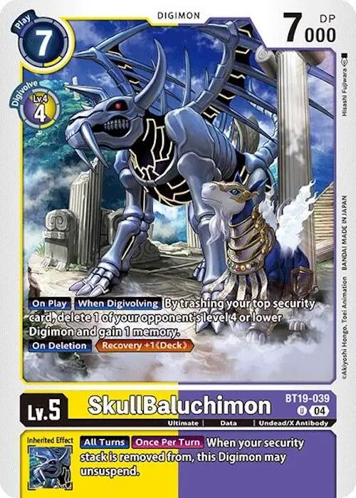 Skullbaluchimon [Bt19-039] [Release Special Booster Ver.2.0] 1