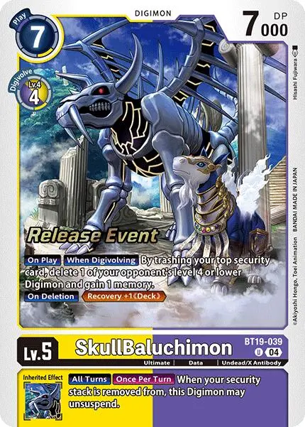 Skullbaluchimon [Bt19-039] [Release Special Booster Ver.2.0 Promos] 1