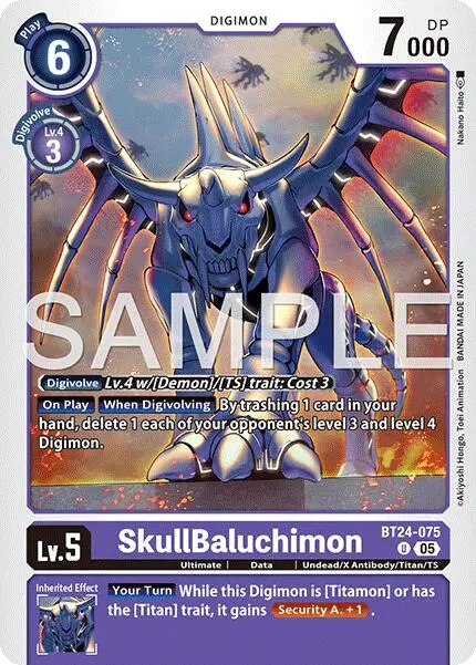 Skullbaluchimon [Bt24-075] [Time Stranger] 1