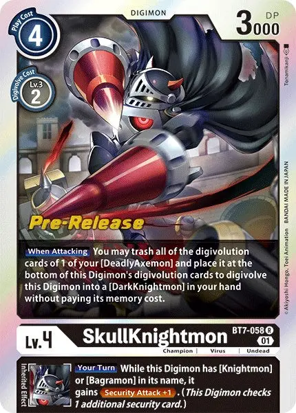 Skullknightmon [Bt7-058] [Next Adventure Pre-Release Cards] 1