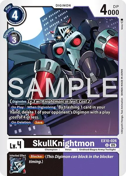 Skullknightmon [Ex10-026] [Sinister Order] 1
