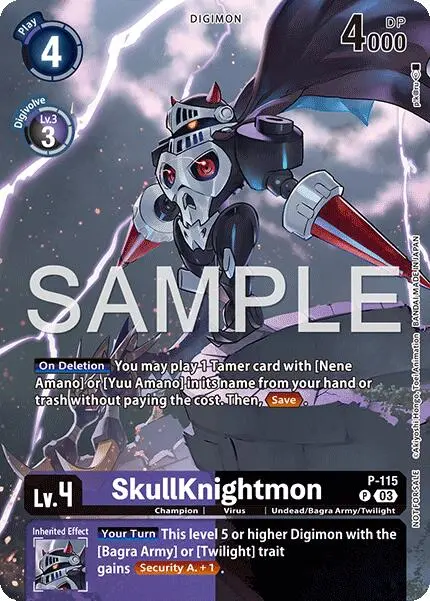 Skullknightmon [P-115] - P-115 (Sinister Order Legend Pack) [Sinister Order] 1