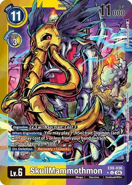 Skullmammothmon [Ex8-036] (Limited Foil) [Chain Of Liberation] 1
