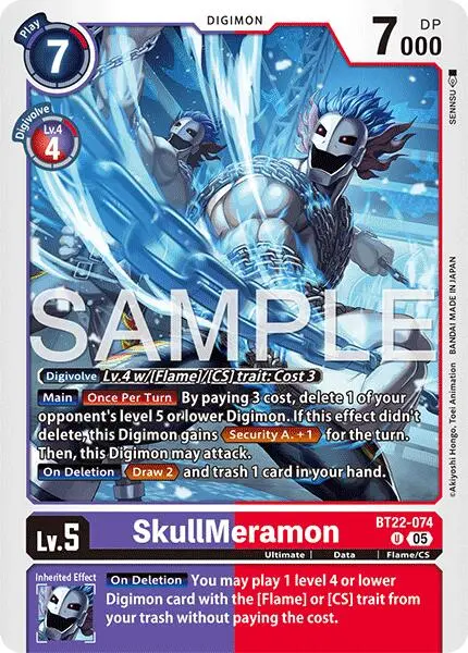 Skullmeramon [Bt22-074] [Cyber Eden] 1