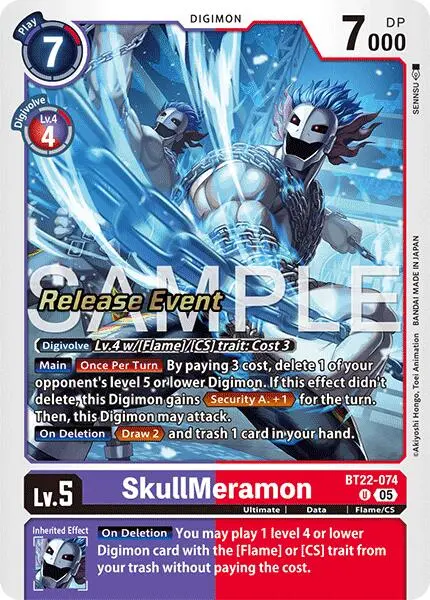 Skullmeramon [Bt22-074] [Cyber Eden Release Event Cards] 1