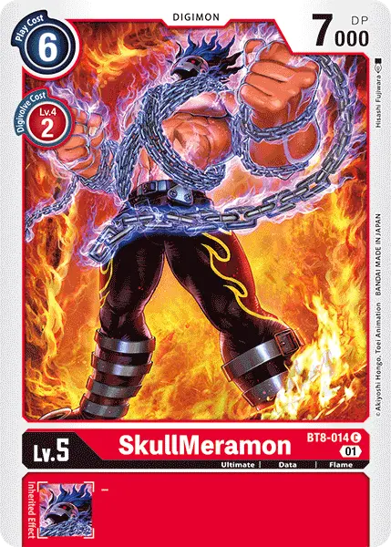 Skullmeramon [Bt8-014] [New Awakening] 1