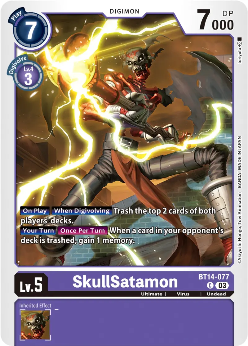 Skullsatamon [Bt14-077] [Blast Ace] 1