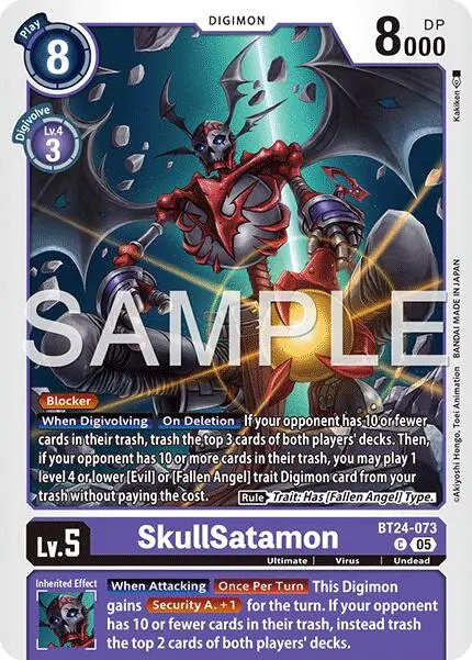 Skullsatamon [Bt24-073] [Time Stranger] 1
