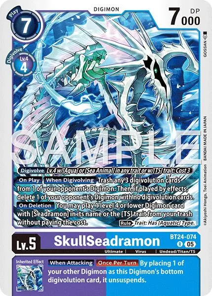 Skullseadramon [Bt24-074] [Time Stranger] 1