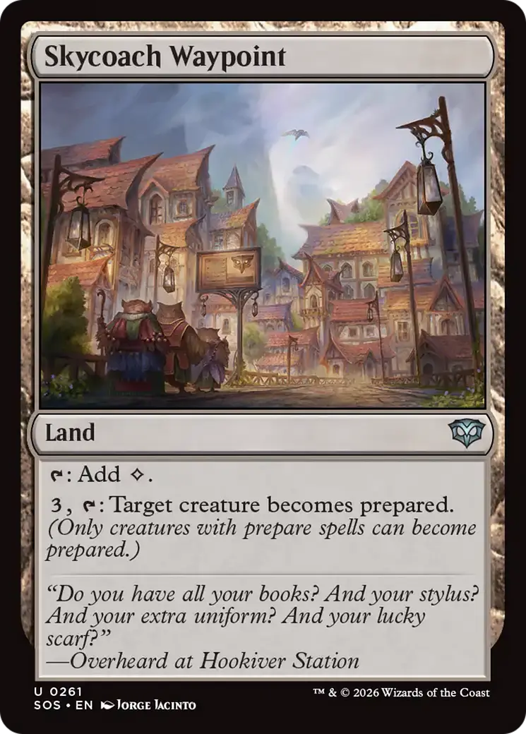 Skycoach Waypoint [Secrets Of Strixhaven] 1